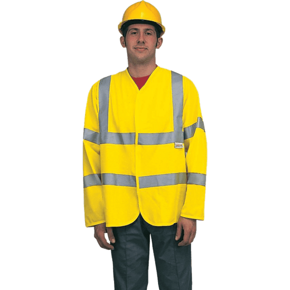 Tuffsafe Jacket, Yellow, Polyester, L