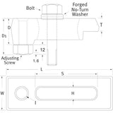 Clamps And Accessories - Mould Clamp Sets- Closed Toe