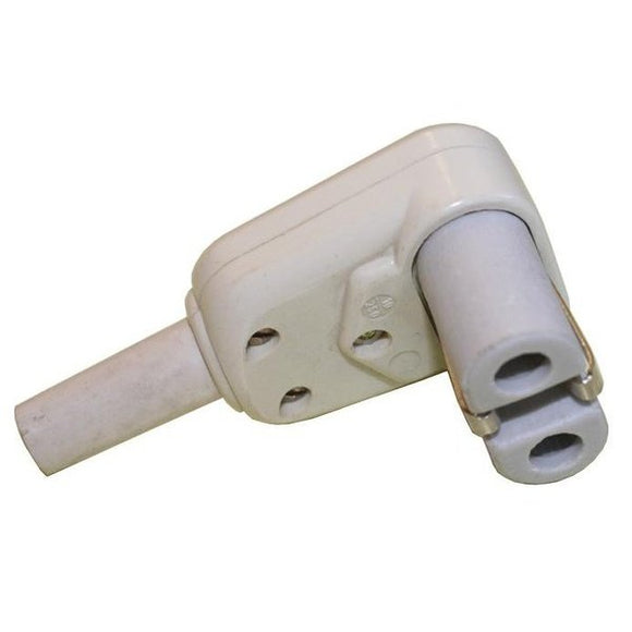 Electrical-plugs - Right Angle Plastic Bodied Female Plug 250V 10A