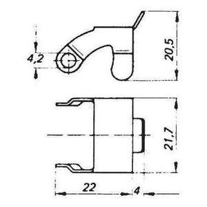 Electrical-plugs - Safety Bracket For Use With STAS-20 & STAK-20