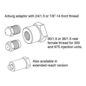 OEM Nozzle Tips - Arburg Type Nozzle Adaptor (Female Thread)